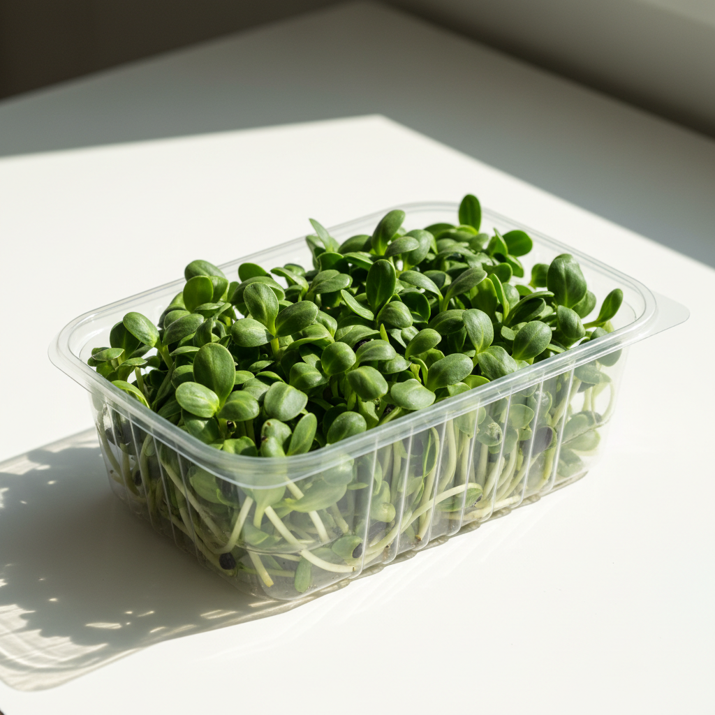 Black Oil Sunflower Microgreens
